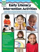 Early Literacy Intervention Activities, Grades PK - K 1602680736 Book Cover