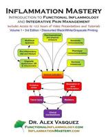 Inflammation Mastery: Volume 1 (discounted black and white printing): Introduction to Functional Inflammology and Integrative Pain Management 1500545945 Book Cover