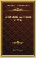 Vocabulaire Austrasien 1165779641 Book Cover