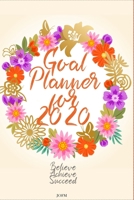 Goal Planner 2020 For And. Daily and monthly  Planner. With To Do’s, Notes, Habit Tracker & Gratitude. January 2020 - December 2020-: Pink Goal Planner for 2020. daily and monthly  planner. 365 pages. 1658111710 Book Cover