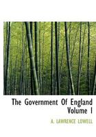 The Government Of England vol 1 1512019038 Book Cover