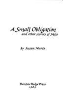 A Small Obligation and Other Stories of Hilo (Bamboo Ridge Ser. ; No. 16) 0910043000 Book Cover