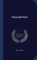 Prose and Verse 1021608017 Book Cover