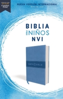 Biblia Para Niños Nvi, Texto Revisado 2022, Leathersoft, Azul Celeste, Comfort Print 0829772553 Book Cover