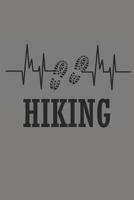 Hiking: Notebook F�r Gipfelst�rmer Notizbuch Wander Tagebuch Berg Planer 6x9 Liniert 1799185451 Book Cover
