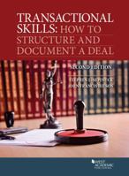 Transactional Skills: How to Structure and Document a Deal (Coursebook) 1642426083 Book Cover