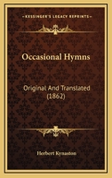 Occasional Hymns 1437070337 Book Cover