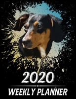 2020 Weekly Planner: Weekly & Monthly 2020 Planner Jan 1 2020 to Dec 31 2020 With Calendar Views, 1 Year Planner + Important Holiday Dates, Dachshund Dog Cover 1676295011 Book Cover