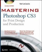 Mastering Photoshop CS3 for Print Design and Production (Mastering) 0470114576 Book Cover