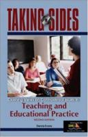 Taking Sides: Clashing Views in Teaching and Educational Practice (Taking Sides) 0073515167 Book Cover