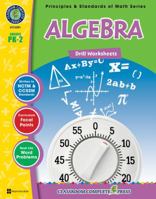 Algebra - Drill Sheets (PK-2) 1553195175 Book Cover