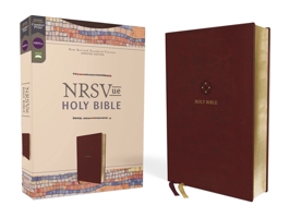 NRSVue, Holy Bible with Apocrypha, Personal Size, Leathersoft, Brown, Comfort Print 0310461545 Book Cover