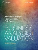 Business Analysis and Valuation: IFRS 1473779073 Book Cover