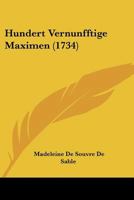 Hundert Vernunfftige Maximen (1734) 1166047253 Book Cover