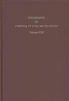 Algebraic topology (Proceedings of symposia in pure mathematics Volume XXII) 0821814222 Book Cover