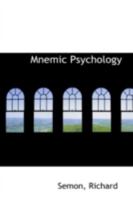 Mnemic Psychology 1113208279 Book Cover