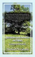 Questions And Answers On Tithes: Covenant of Prosperity 1438947178 Book Cover