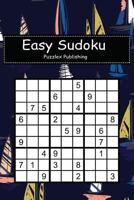 Easy Sudoku: Sudoku Puzzle Game For Beginers With Colorful wind surf seamless pattern cover 1793111286 Book Cover