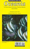 Reference Map of Oceania: The Pacific Islands of Micronesia, Polynesia, Melanesia (Map) 082483108X Book Cover