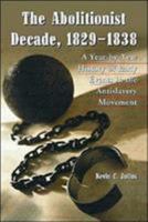 Abolitionist Decade, 1829-1838: A Chronological History of Early Events in the Antislavery Movement 0786419466 Book Cover