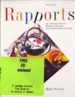 Rapports: An Introduction To French Language And Francophone Culture: Text with CD-ROM 0618267050 Book Cover