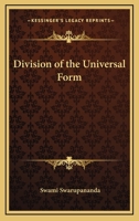 Division Of The Universal Form 1425340369 Book Cover