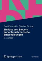 Einfluss Von Steuern Auf Unternehmerische Entscheidungen 3834900958 Book Cover