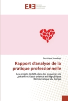 Rapport d'analyse de la pratique professionnelle 620342773X Book Cover