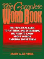 The Complete Word Book 0760714037 Book Cover