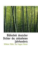 Bibliothek Deutscher Dichter Des Siebzehnten Jahrhunderts 1245015206 Book Cover