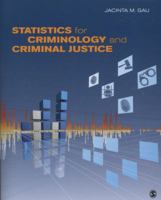 Statistics for Criminology and Criminal Justice 1506391788 Book Cover