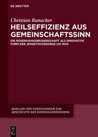 Heilseffizienz aus Gemeinschaftssinn: Die Rosenkranzbruderschaft als innovative Form der Jenseitsvorsorge um 1500 (Issn, 26) 311074581X Book Cover