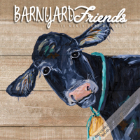 Barnyard Friends 2022 12 x 12 Inch Monthly Square Wall Calendar by Hopper Studios, Rural Country Art 1773726900 Book Cover