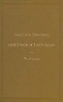 Analytische Berechnung Elektrischer Leitungen 3642898335 Book Cover