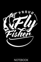 Fly Fisher: A 100 Page Notebook of College Ruled Interior 1677578750 Book Cover