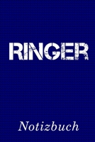 Ringer Notizbuch: Notizbuch mit 110 linierten Seiten Format 6x9 DIN A5 Soft cover matt 1696594863 Book Cover