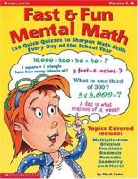 Fast & Fun Mental Math (Grades 4-8) 0439138485 Book Cover