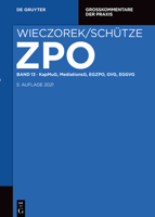 KapMuG, MediationsG, EGZPO, GVG, EGGVG (Großkommentare Der Praxis) 3110442981 Book Cover