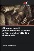Gli esperimenti psicosociali dei bambini orfani nel distretto Gig di Gambela (Italian Edition) 6208216222 Book Cover