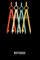 Notebook: Vintage retro art architect architecture gifts notebook6x9(100 pages)Blank Lined Paperback Journal For StudentArchitect Notebook for Journaling & Training NotesArchitecture JounalArchitect G 1670932729 Book Cover