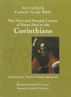 Ignatius Catholic Study Bible: The First and Second Letters of Saint Paul to the Corinthians 0898709660 Book Cover