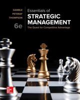 Essentials of Strategic Management 1260139565 Book Cover