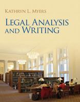 Legal Analysis and Writing 0132818361 Book Cover