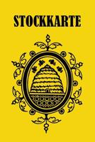 Stockkarte: Einfache Stockkarte mit 120 Seiten tabellarische Aufzeichnungsvorlagen zum Dokumentieren und Nachvollziehen 1098983408 Book Cover
