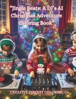 ‘Jingle Beats: A DJ’s AI Christmas Adventure Coloring Book”: TURN THE TABLES B0CQVR7Y96 Book Cover