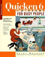 Quicken 6 for Windows for Busy People (For Busy People) 0078822432 Book Cover