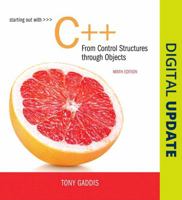 Starting Out with C++ from Control Structures to Objects 1292222336 Book Cover