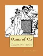 Ozma of Oz: Coloring book 1546466711 Book Cover