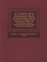 Tell El Mutesellim; Bericht Uber Die 1903 Bis 1905 Mit Unterstutzung Sr. Majestat Des Deutschen Kaisers Und Der Deutschen Orientgesellschaft Vom Deutschen Verein Zur Erforschung Palastinas Veranstalte 1245172476 Book Cover