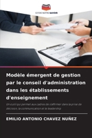 Modèle émergent de gestion par le conseil d'administration dans les établissements d'enseignement (French Edition) 6208249392 Book Cover